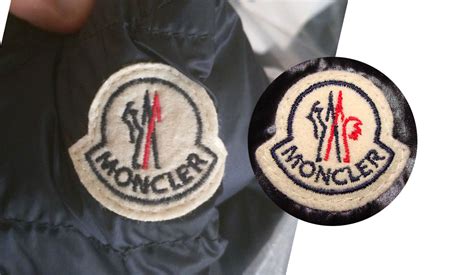 real moncler jacket logo